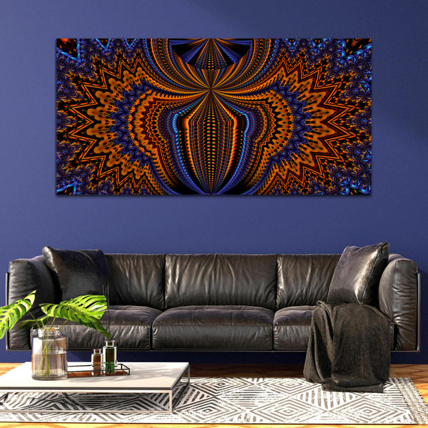 Abstract Pattern Canvas Wall Painting