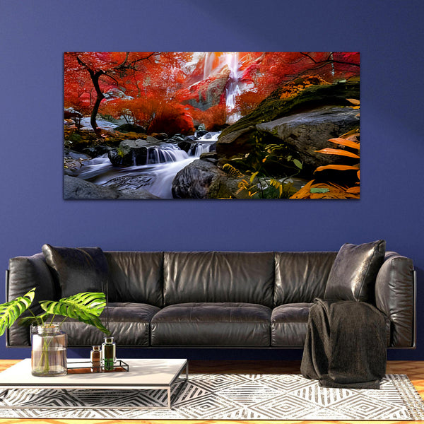 Waterfall Canvas Wall Painting