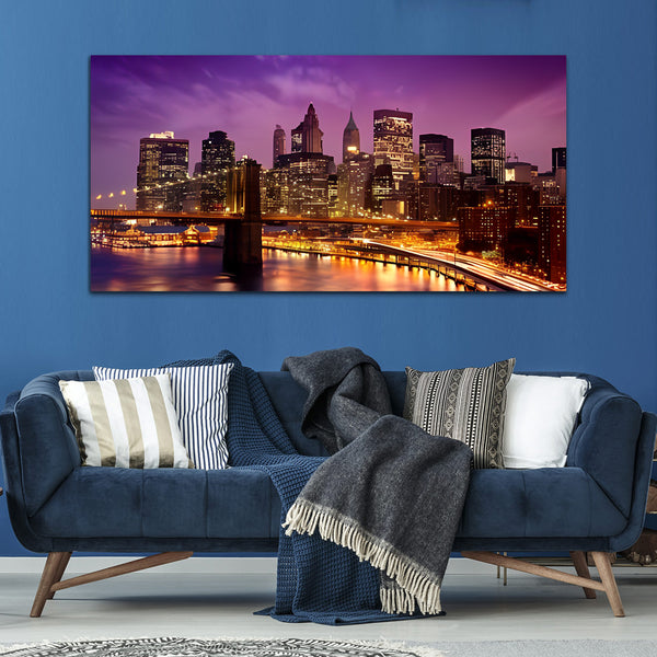 New York City Beautiful Canvas Wall Painting