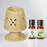 Electric Ceramic Lamp Diffuser With Aroma Oil