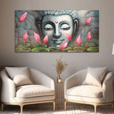 Lord Buddha Beautiful Canvas Wall Paintings & Art