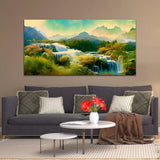 Waterfall mountain Canvas Wall Painting
