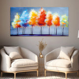 Colourful Tree Painting & Art