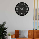 Black and White Modern Wall Clock