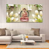 Beautiful Lord Buddha Canvas Wall Paintings & Art