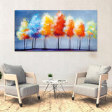 Clorful Tree Canvas Wall Painting & Art
