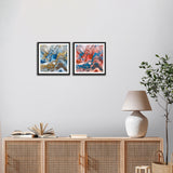 Beautiful Modern Set of 2 Wall Frames