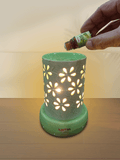 Electric Ceramic Diffuser With Aroma Oil -Cylinder