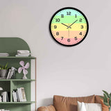 Abstract Shapes Wall Clock For Living Room
