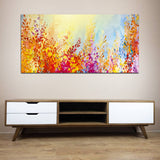 Colorful Flower Canvas Wall Painting & Arts