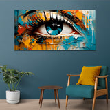 Beautiful Modern Eye Canvas Wall Painting