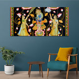 Beautiful Lord Krishna Modern Pachwai Wall Painting