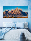 Beautiful Mountain with Forest Canvas Wall Painting