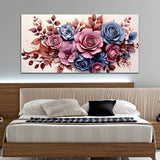 Colorful Flower Canvas Wall Painting & Arts