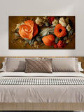 Colorful Flower Canvas Wall Painting