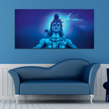 Lord Shiv Meditating  Canvas Wall Painting