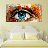 Abstract Modern Eye Canvas Wall Painting