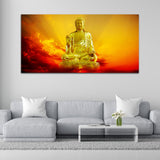 Beautiful Buddha Religious Art Wall Painting
