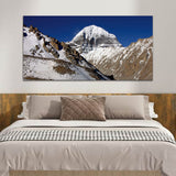 White Mountain with Snow Canvas Wall Painting & Arts