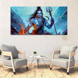 Beautiful Lord Shiv Canvas Wall Painting