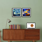 Beautiful Premium Modern Abstract Set of 2 Wall Frames