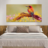 Colorful Bird Canvas Wall Painting & Arts