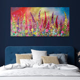 Colorful Abstract Flower Canvas Wall painting