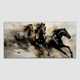 Three Running Horse Canvas Wall Painting & Arts