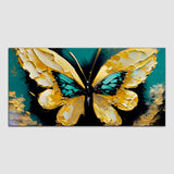 Blue Butterfly Canvas Wall Painting