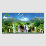 Mountain Waterfall canvas Wall Painting