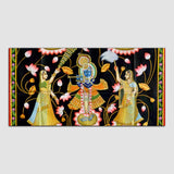 Beautiful Lord Krishna Modern Pachwai Wall Painting