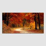 Beautiful Colorful Forest Tree Wall Painting