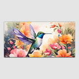 Beautiful Abstract Bird Wall Painting & Arts