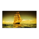 Boat Canvas Wall Painting