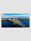 Beautiful Bridge with River Canvas Wall painting