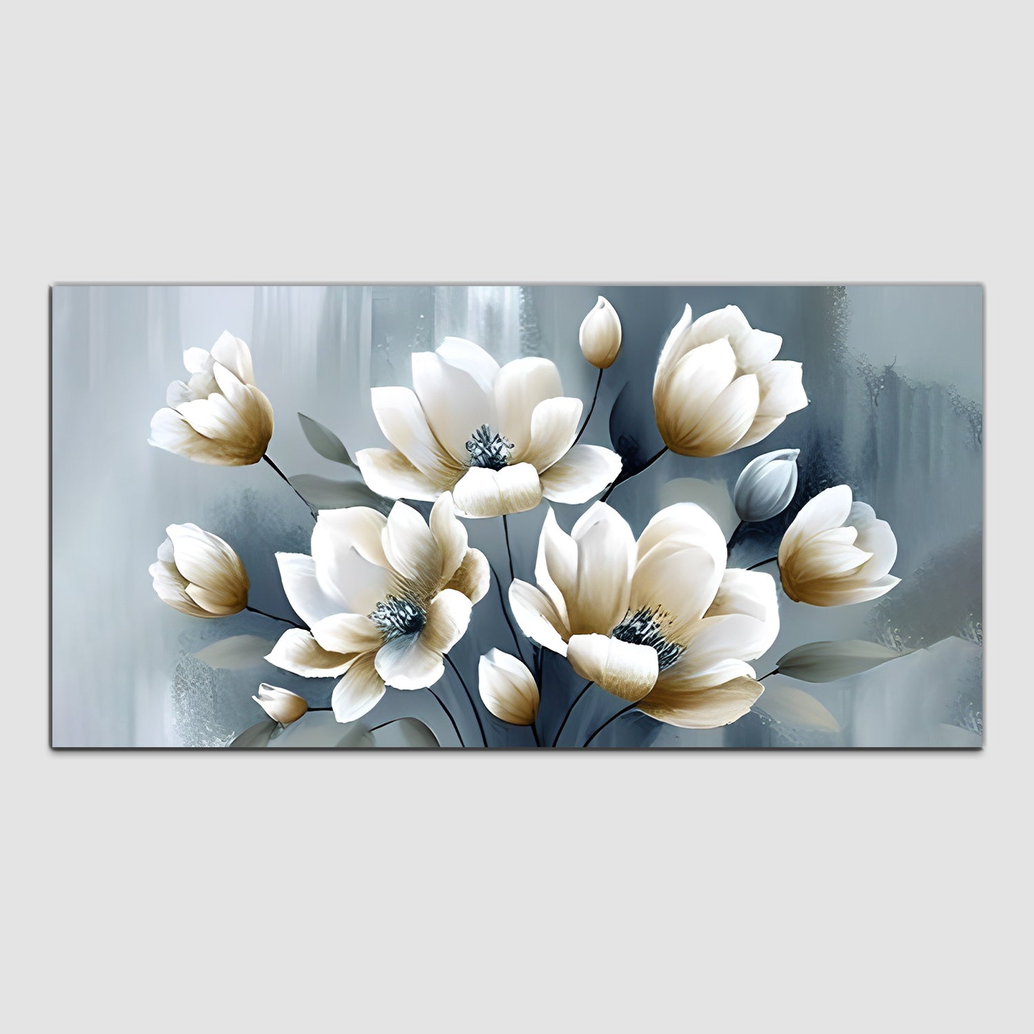 Flowers White-Off White