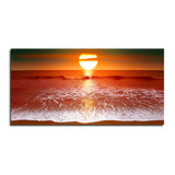 Colorful Water with Sunset Canvas Wall Painting & Arts