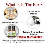 Electric Ceramic Crown Diffuser With Aroma Oil