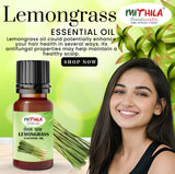 Lemongrass Essential Oil For Skin, Hair Care, Home Fragrance, Aroma Therapy 40ml