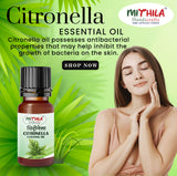 Citronella Essential Oil For Skin, Hair Care, Home Fragrance, Aroma Therapy 30ml
