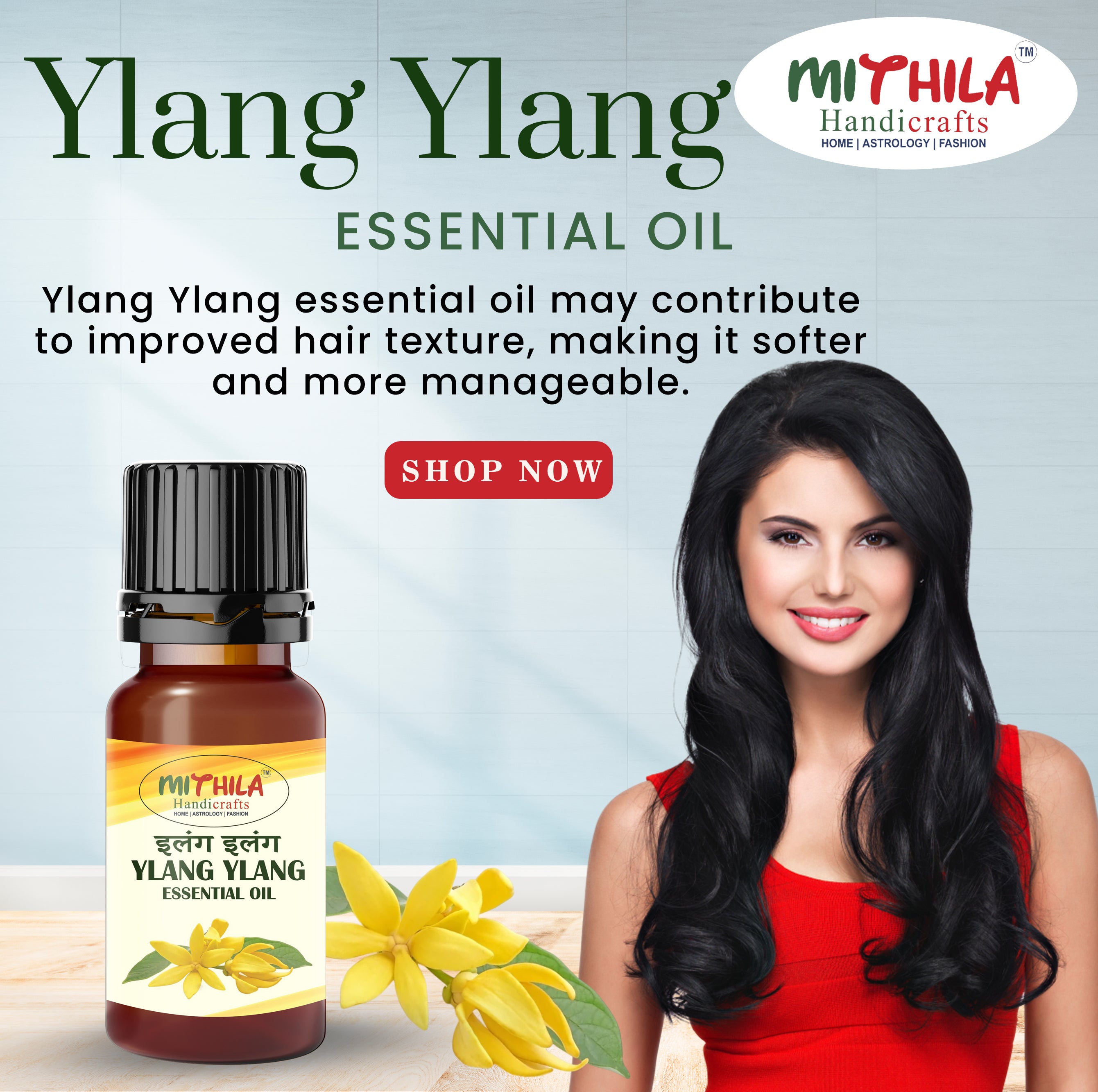 Ylang Ylnag Essential Oil For Skin, Hair Care, Home Fragrance, Aroma Therapy 30ml
