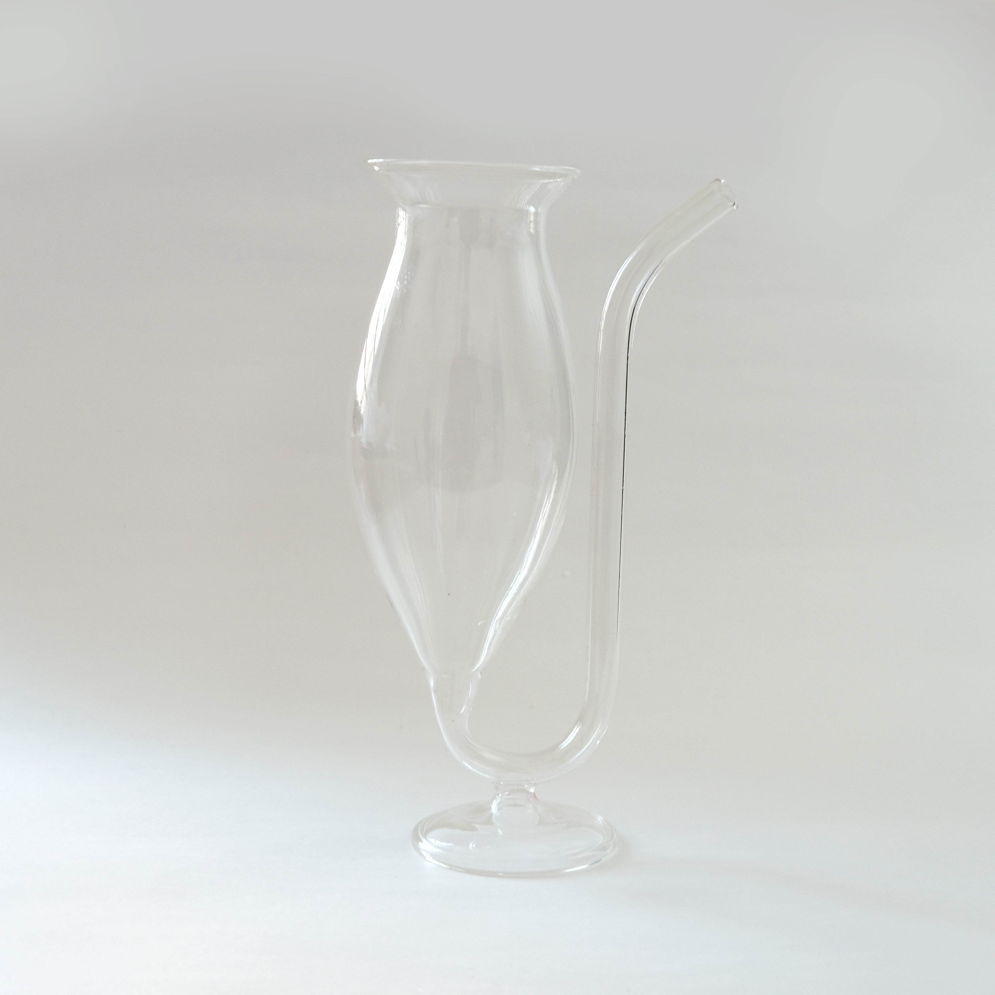 Mithilashri Tail Wine Glass with built-in straw (400 ml)