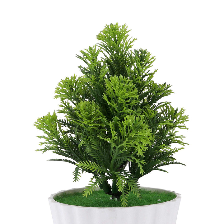 Interior Home Decor   Artificial Plant with Plastic Pot and Cute  for Home, Office, Garden Decoration