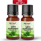 Peppermint Essential Oil For Skin, Hair Care, Home Fragrance, Aroma Therapy 15ml (Pack of 2)