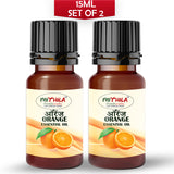 Orange  Essential Oil For Skin, Hair Care, Home Fragrance, Aroma Therapy 15ml (Pack of 2)