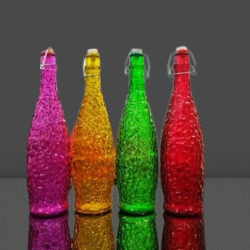 Mithilashri Crystal Water Bottle  (5 color Style)- 1L