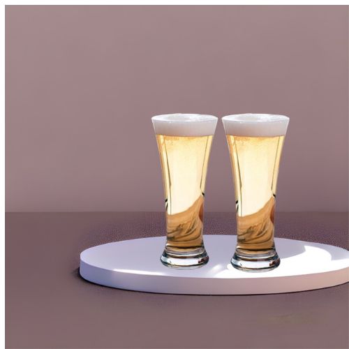 Mithilashri Juice and Beer Glasses (250 ml) - Set of 6