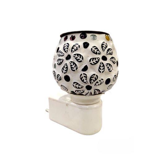 Mithilashri Flower Designed Fragrant Mosaic Burner- with two fragrant oil (5ml)