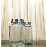 Mithilashri Transparent Storage Jar- Set of 2 (500 ml)