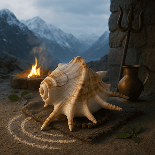 Panchmukhi Shankh |  Symbol of Divine Protection & Power